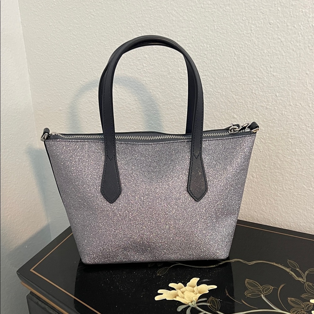 Kate Spade Sparkling Silver Tote